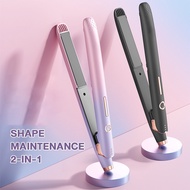 2 in 1 Hair Straightener Iron Hair Styling Iron 2 in 1 Hair Styling Infrared Iron Curler Hair Straig