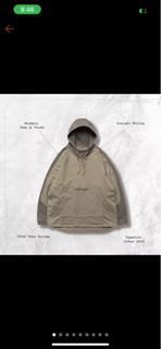 私訊可議 便宜二手🔥 孤僻 4週年 帽T Goopi E.4th “Mixed” Logo Hoodie - Brown/Khaki 帽T