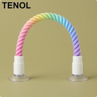 [TENOL] Bird Perch with Suction Cups Braided Window Bird Perch Rainbow for Birds