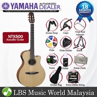 Yamaha NTX500 40'' APX Solid Spruce Rosewood Acoustic Electric Guitar Natural (NTX 500)