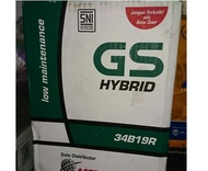 Aki mobil GS Astra 34B19R 34AH Hybrid 