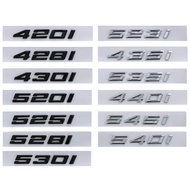 Car Trunk Emblem Sticker for BMW 420i 428i 430i 435i 440i 520i 523i 525i 528i 530i 535i 540i 545i Ex