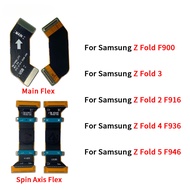 For Samsung Z Fold 2 3 4 5 F916 F936 F946 F900 Main board Motherboard Flex Cable + Connection Rotary