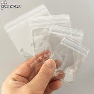 KOPIEWDX78JQ 100pcs Zip Lock Bags Reclosable Gift Packaging Storage Pouches Wide Use Jewelry Bag