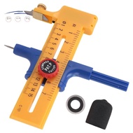 zhizixdCompass Circle Cutter Circular Cutting Tool Adjustable Compass Circle Cutter Cortador Circula
