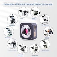 圖譜電子目鏡顯微鏡攝像頭ccd相機生物免驅動高清相機金相熒光