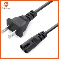 Pinkcat EU Power Cable 2pin IEC320 C7 US Power Extension Cord For Dell Laptop Charger Canon Epson Pr