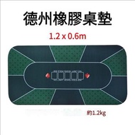 『包送貨上門』德州撲克桌墊 加厚防滑絨面墊 無摺痕橡膠底