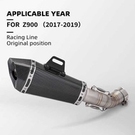 Motorcycle 2017-2019 51Mm Middle Link Pipe Z900 Exhaust System 2017 2018 2019
