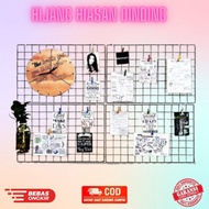 Hijang Wire Grid Wall Hiasan Dinding Grid Wall Hiasan Dinding Tumblr