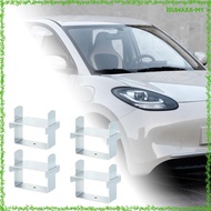 [IsuwaxaMY] 4x Leaf Spring Clamp Kit 2.5inch for Trailer Control of Axle Torque Ski Boat Silver