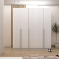 SB Design Square LOOMS ตู้เสื้อผ้าบานเปิด รุ่น REMUS-F สีขาว (200x56x220 ซม.)