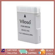 Proocam Nikon EN-EL14 Battery Compatible for D3100 D3200 D5100 D5300 D5500 Camera Battery Charger 12