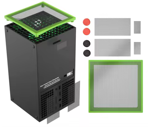 Dust Filter for Xbox Series X Console Anti-Dust Vent Cover Dustproof Case For Xbox Series X Gaming A
