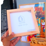 Dutch Teak Wood Photo Frame 15 x 15 CM