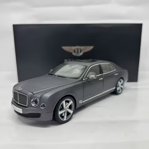Kyosho Die-cast 1:18 Scale Bentley Mulsanne Speed ​​Simulated Alloy Static Car Model