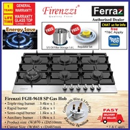 FIRENZZI FGH-9522SP 5 Burner Gas Stove / FIRENZZI FH-9502SC Hob / FH-9500SS / FH9501FC / FH-9648SS