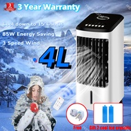 HYUNDAI 4L conditioning fan air cooler aircond penyejuk udara energy saving portable cooling fan household mute Mini Air