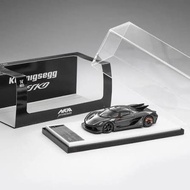 HKM 1:64 Koenigsegg Jesko 黑色合金模型