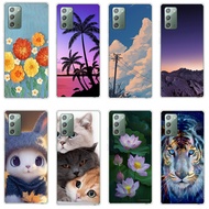 for Galaxy Note20 4G/Note20 5G cases Soft Silicone Casing phone case cover