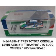 INNO AE86 11TR86 TOYOTA COROLLA AE86 LEVIN#11 JTC WINNER 1985