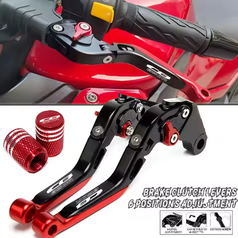 For Honda CB650R E-Clutch 2024- Clutch Levers For CB 650R CB 650 R Folding Extendable Brake Handles