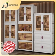 Transparent Storage Cabinet Multipurpose Cabinet Wardrobe/ Wardrobe Cabinet Wardrobe/ Wardrobe Cabin