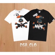 Bape Aape GRC Camo Bone Tshirt Bhating Aape Premium