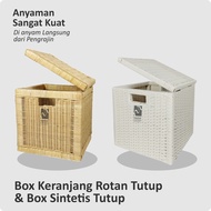 HOT Rattan Box Basket (30x30x30) Lid