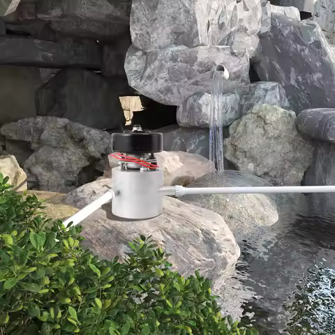 220V 50Hz 1000W Aluminum Alloy Turbine Hydroelectric Generator with 3 Spray 3500rpm