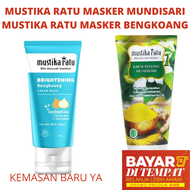 masker muka Bengkoang Mustika Ratu / krem peeling Mundisari Mustika Ratu