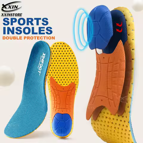 【Xxin】EVA Elastic Sport Insole Sponge Insoles Shock Absorbing basketball Shoes Insole Running Insole