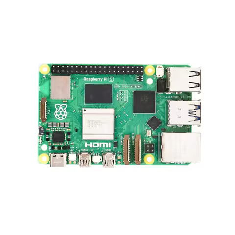 Official Original Raspberry Pi 5 Single Board Computer 2GB 4GB 8GB 16GB Cortex-A76 Linux PCIe Gigabi