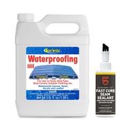STAR BRITE Waterproofing Spray, Waterproofer + Stain Repellent + UV Protection - 64 OZ (081964) & Ge