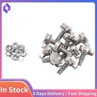 10Pcs Guitar  Volume Tone Control Pots Potentiometer Switch A100K