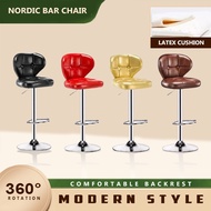 Bar Chair High Bar Stool Modern Bar chair Bar Stool Leather Bar Chair Lifestyle Person Adjustable High Chair Bar Counter