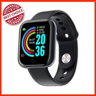 W68 Smart Watch Bluetooth Fitness Heart Rate Blood Pressure Jam Pintar Tekanan Darah Jantung