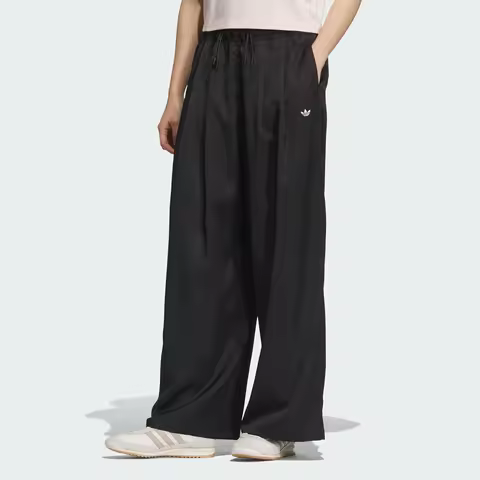 Adidas Originals 2025 Women's Retro Wide-leg Pants KB6406