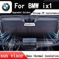 BMW ix1 sun visor Front Windshield Sunshade UV protection Car Window Sunshade Cover sunshade umbrell