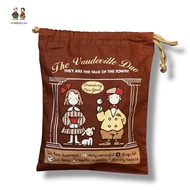 Eddy & Emmy The Vaudeville duo Drawstring Bag