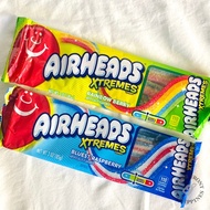 [ON HAND] Airheads Xtreme Sourful, Rainbow Berry & Blue Raspberry Bites flavor sour chewy candy