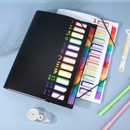 FC/A4/B5 File Folder, Holds 500 Sheets Of Paper, For Office, Contracts, Test Papers, Materials, Preg