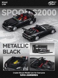 清貨 Micro Turbo MT 1/64 Honda S2000 Spoon Sports Metallic Black MT6408C2