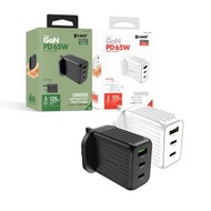 (白色) GW65B 65W PD 3.0/QC 插牆充電器 (原裝行貨 香港官方保養)