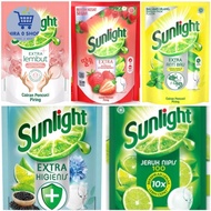 Sabun Cuci Piring Sunlight Liquid Dish Wash Extra Refill 700ml 650ml