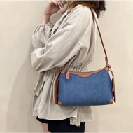 Songmont hobo denim bag