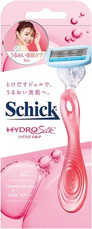 Schick 舒適水感絲滑女性刮鬍刀（含刀架＋1片替換刀片）