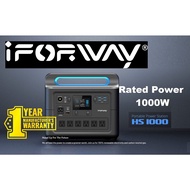 iForway T-Rex Mini 1000W Power LiFePo4 Portable Power Station