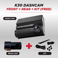 [FREE WIRE KIT] Kamatto Dashcam K30 K60 K90 2K 1440P Ultra HD WIFI APP Parking Surveillance With Scr