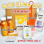 GOLDEN SLIME KIT II Complete Slime Kit || Cute Slime Kit || Anti-Fail Slime Kit II CREATIV TOYS II F